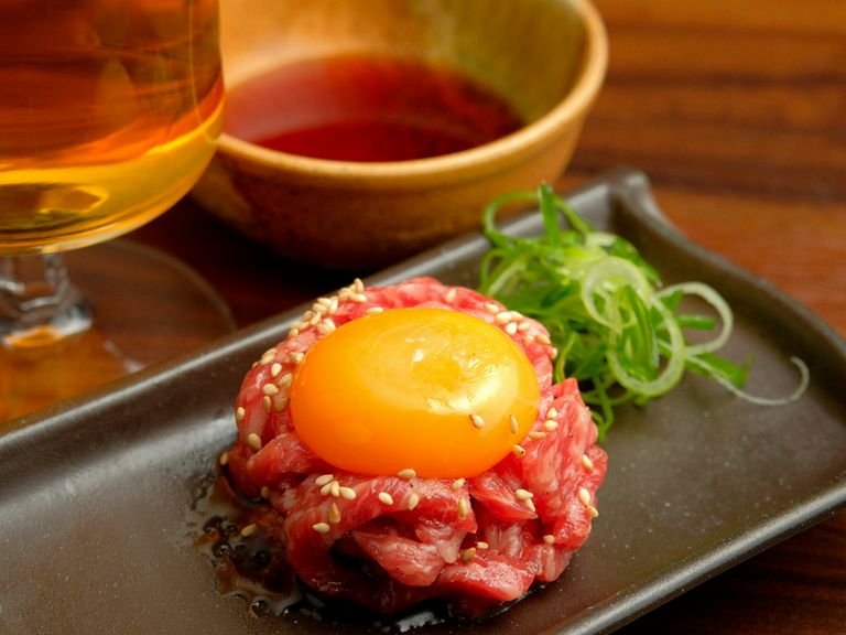 肉そのものの旨みを堪能『黒毛和牛タレユッケ』