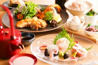 特撰 活松葉蟹すき鍋とオーガニック地野菜 「 白 梅 」