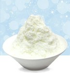北海道の粉雪の食感と沖縄の塩をコラボ
日本初メニューです。