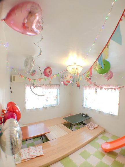 個室はパーティーや女子会にもおすすめ