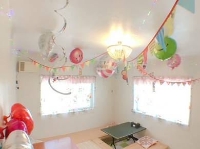 個室はパーティーや女子会にもおすすめ