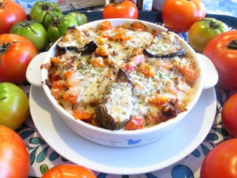 なすとトマトのミートドリア（ソフトドリンク付き）