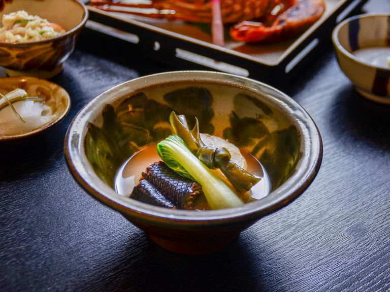 琉球宮廷料理の珍味!滋養強壮に最高な『イラブー汁』