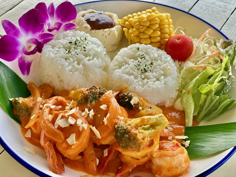 クリーミーガーリックシュリンプ