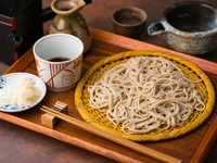 せいろそばをたっぷりの辛味大根で