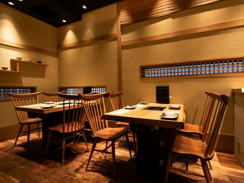 家族でのお祝いごとにも。ゆったりと過ごせるお店
