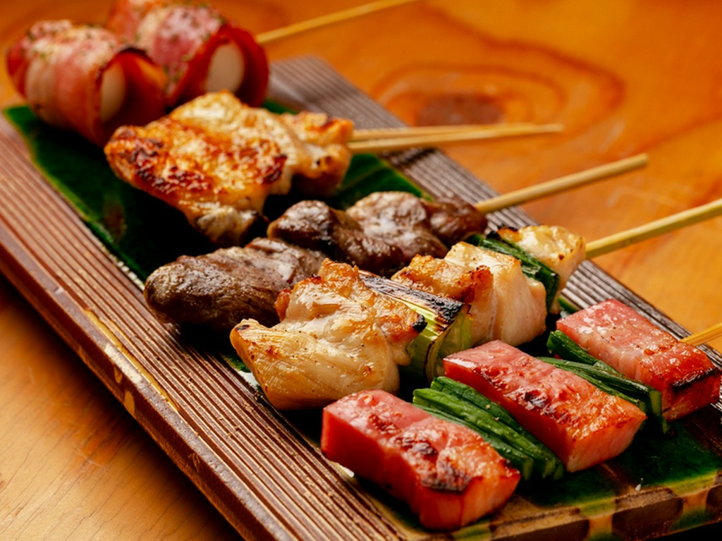 店主おまかせの『串焼盛り合わせ』