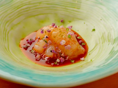 ヤミツキの旨さ。海老の甘みにうなる『ぼたん海老黄身醤油』