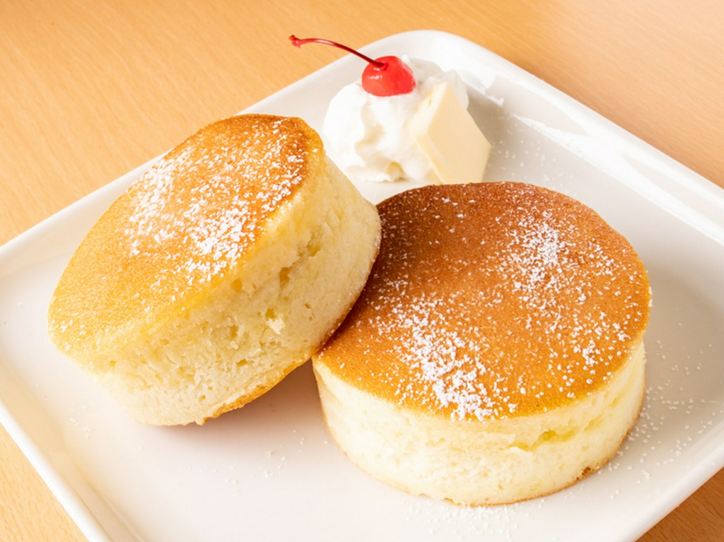 ふわふわ食感がたまらない、まんまる可愛い『パンケーキ』