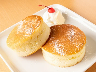 ふわふわ食感がたまらない、まんまる可愛い『パンケーキ』