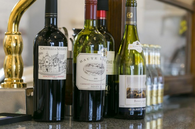 ワインにこだわっている