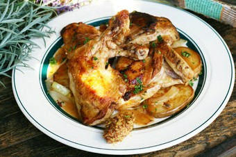 鶏モモ肉のコンフィ