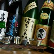 和の料理に合わせたいのは、やはり地元の日本酒