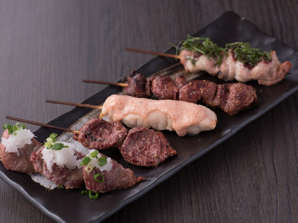 1つの部位で3種類の食べ方ができる『焼き鳥』