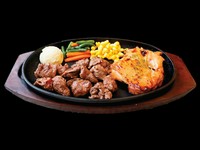 ガッツリコンボで食いしん坊さんも満足頂けること間違いなし!