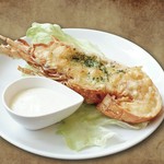 チーズ焼きかウニソース焼きよりお選びください（サラダ・スープ・ライスかパンが付きます。）