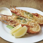 ステーキをご注文頂いた方のみご注文いただけるスペシャル価格のロブスター。ウニソース焼きかチーズ焼きをお選びください。