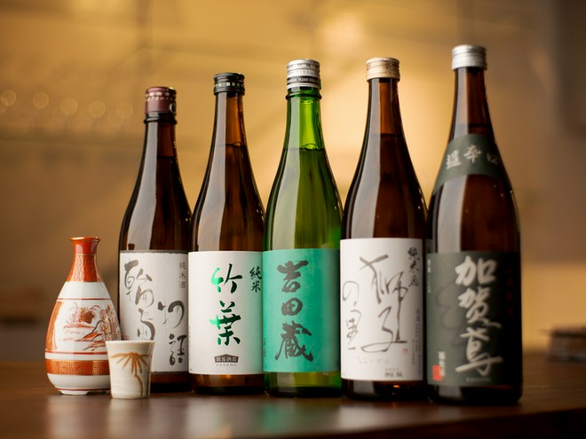 日本酒にこだわっている