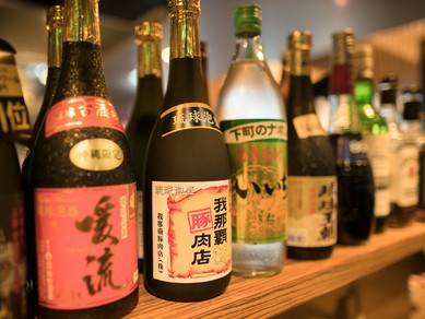 しゃぶしゃぶにピッタリな、濃厚で芳醇な香りと甘みが強い泡盛