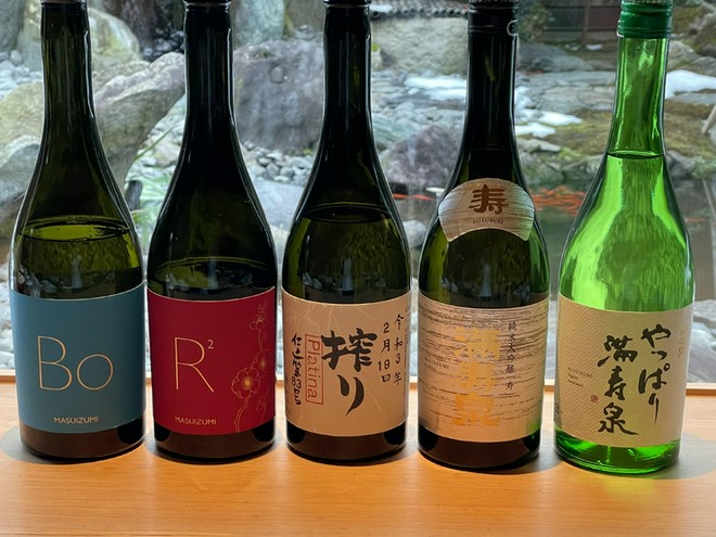 日本酒にこだわっている