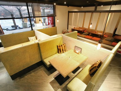 アットホームでカジュアルな雰囲気が魅力