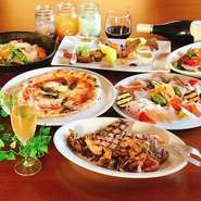 お客様のご予算、ご要望に応じますのでお気軽にお電話を！前菜からピッツァ、メイン、デザートまでチェッポを味わえる贅沢プラン!!