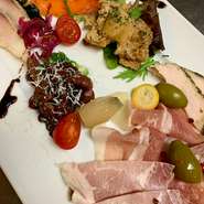 5～6種類を盛り合わせてお作りします