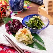 お酒のアテにぴったりの一品です。