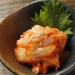 お酒を進ませる特製キムチ