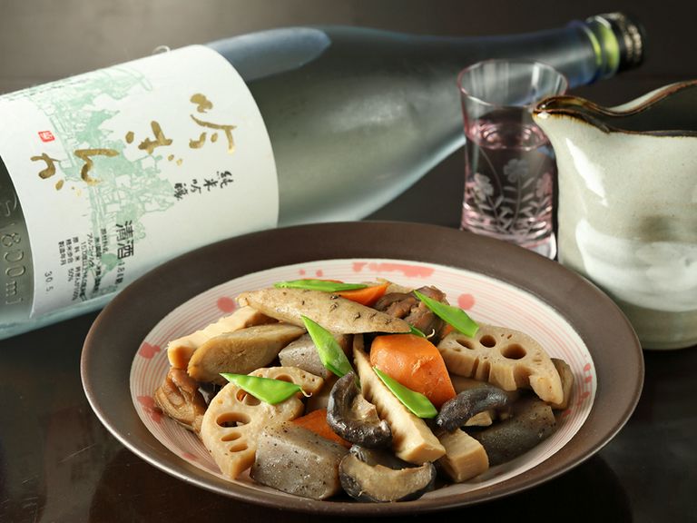 魚も野菜も確かな素材の国産にこだわっています