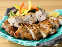 山梨健味鶏　塩胡椒焼き