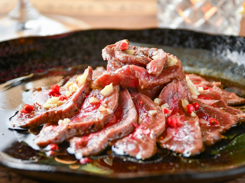 ナチュール特製牛肉のカルパッチョ