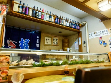 北海道の地酒を中心とした、充実のラインナップ