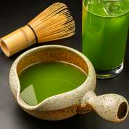 厳選した茶をふんだんに使用したお茶割です。甘さと渋みが格段に違います。