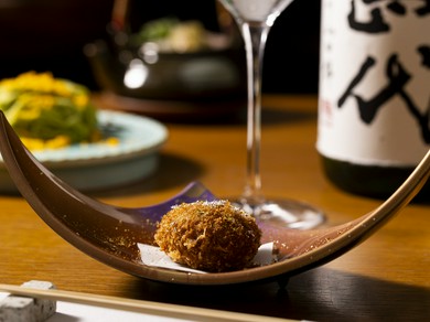 “和食と日本酒のマリアージュ”酒ソムリエが選ぶ渾身の日本酒付きの『独創和食コース』