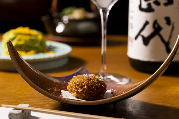 <清酒联姻>8道原创日本料理+吐司生啤酒+清酒侍酒师精选的7种清酒
