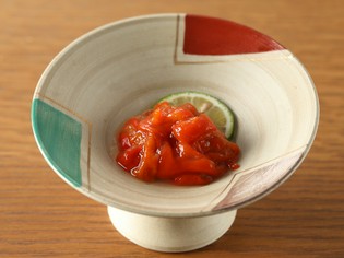 濃厚な味わいがお酒と相性抜群『ウニの味噌漬け』