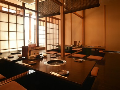 和の趣ある落ち着いた空間