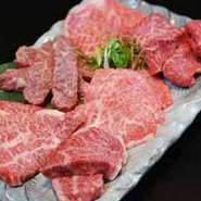 精肉特選塩焼き六種、希少部位盛り　約500g