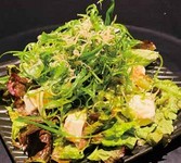 豆腐とじゃこのサラダ（画像）、シーザーサラダ