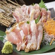 宮崎直送！赤鶏のお刺身