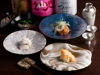 ディナーは『地鶏コース』『豊後牛コース』の2種類