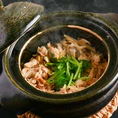 〆に最高。五目＆季節の味3種『おでん出汁で炊いた土鍋ご飯』