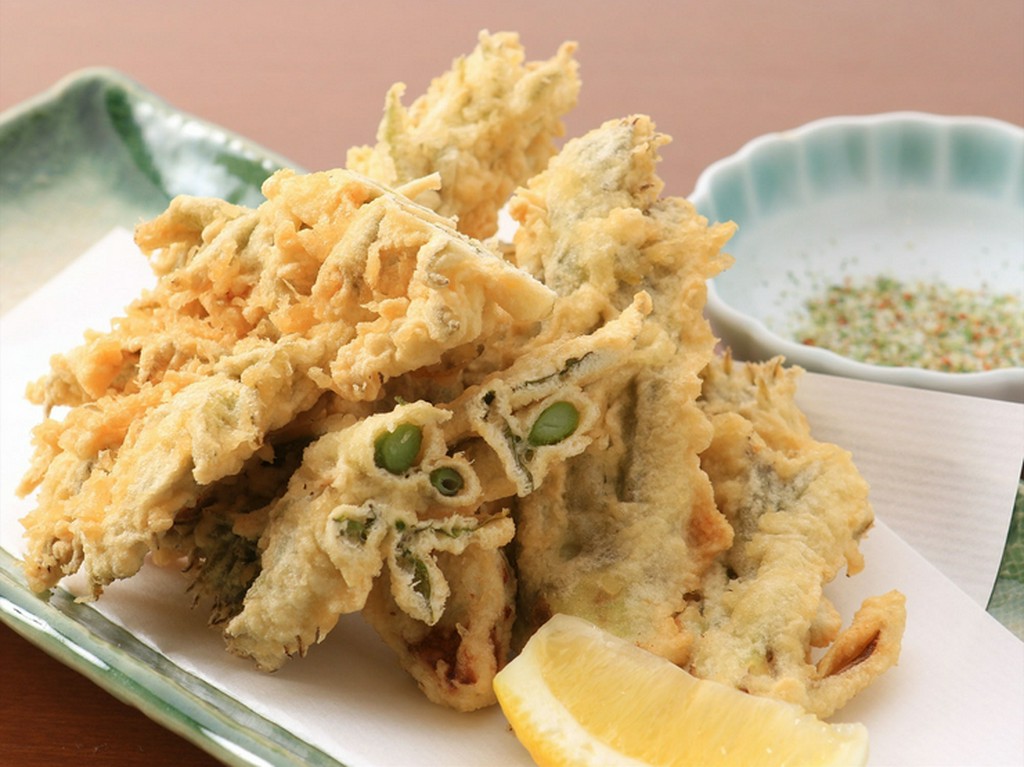 天婦羅盛り合わせ