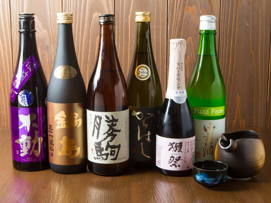 料理にそっと寄り添い、引き立ててくれる銘酒揃い