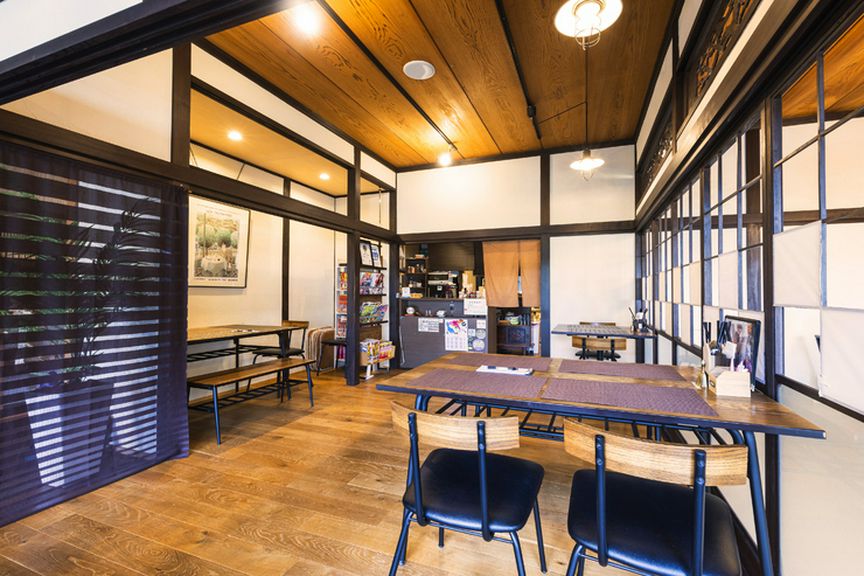 古民家ならではの温かみが心地良い、癒しの空間