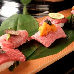 上質の肉をお寿司で味わえる『お肉寿司』