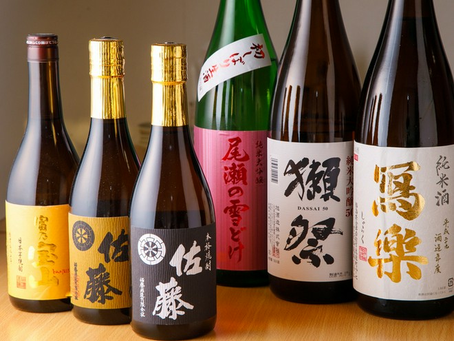 日本酒にこだわっている