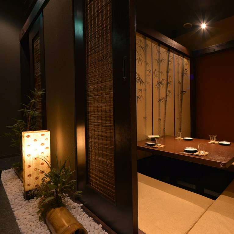 落ち着いた大人の隠れ家個室【2名様～ご案内】