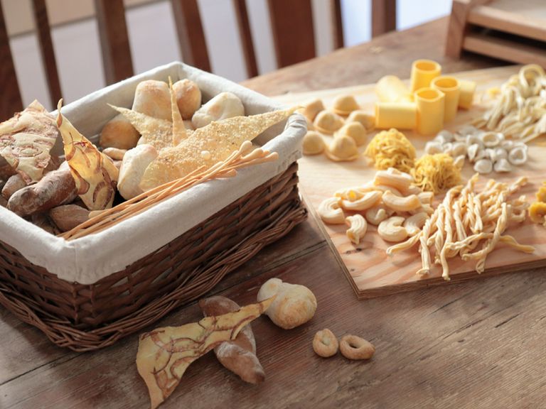 オーガニック食材を用い、パンやパスタ生地は全て手づくりで